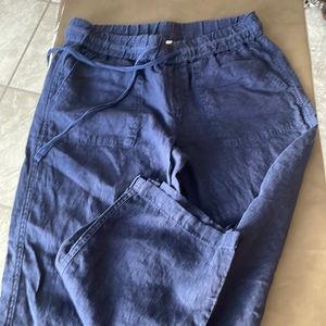 Caslon Wide Leg Linen Pants